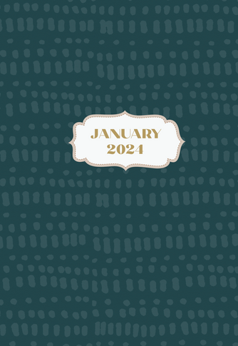 TN Monthly Planner Booklets - Full Year Jan-Dec 2024  - 12 Book Bundle