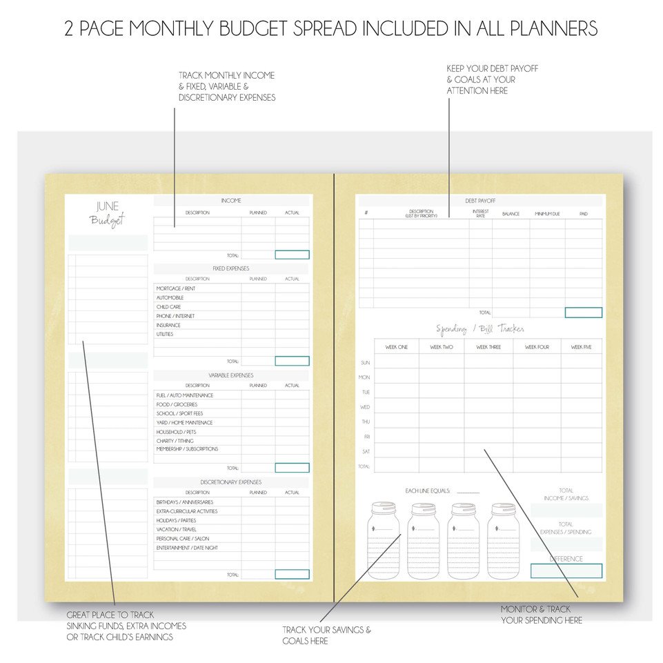 Vertical Planner 2024